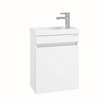 Тумба Onika Милтон 45 подвесная, белая (ум. Фостер 45)