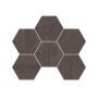 Мозаика SI04 Hexagon 25x28,5x10 непол.