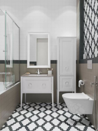 Керамогранит 1328S Агуста бежевый (9,8см*9,8см*7мм) (100шт/0,96м2) матовый, м2