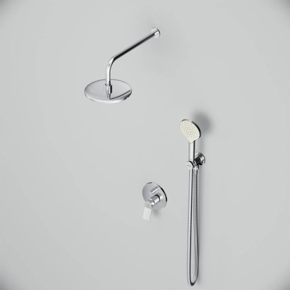 FP85A1RH20 X-Joy TouchReel, набор: Нажимной Смеситель д/в/душа, верхний душ 220 мм, держатель д/верхн.ду