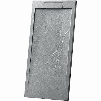 Поддон для душа из искусственного камня VST-4SRL8012G,1200*800*25, серый
