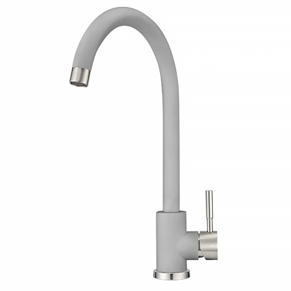 Смеситель для кухни Point PN3101AL серый