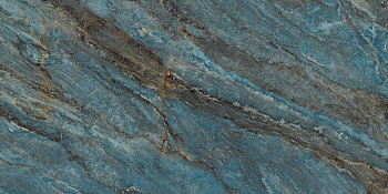 Beam Turquoise Керамогранит бирюзовый 60х120 лаппатированный шайн