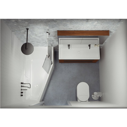 Акриловая ванна Riho Rething Space 160x75 R