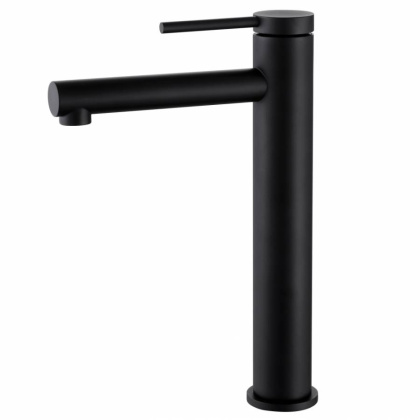 Смеситель ABBER Emotion AF8811B для накладной раковины, черный матовый Смеситель ABBER Emotion AF8811B для накладной раковины, черный матовый