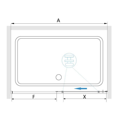 Душевая дверь RGW SV-12G, RGW 32321210-16
