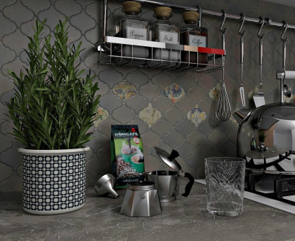 Декор OP\A168\65000 Арабески котто орнамент 6.5*6.5*7 (уп\26шт), шт