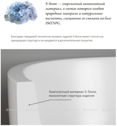 Ванна из искусственного камня Sofia Corner Right,102524M