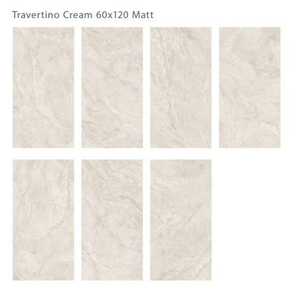 Керамогранит матовый TRAVERTINO CREAM 60x120 MATT, Silk 60х120 Керамогранит матовый TRAVERTINO CREAM 60x120 MATT, Silk 60х120