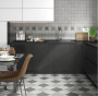 Плитка настенная 1320Н Матрикс серый из 12-ти частей 29.8*39.8*7 (96шт\0.94м2), м2