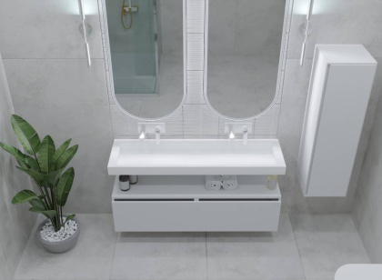 Столешница моноблок FLAT 140*46см