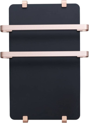 Полотенцесушитель электрический Allen Brau Infinity 100x44 с рейлингом 2.0 и креплением, медь браш Полотенцесушитель электрический Allen Brau Infinity 100x44 с рейлингом 2.0 и креплением, медь браш