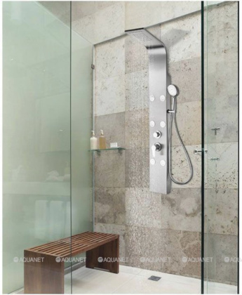 Душевая панель Galaxy Matt с гидромассажем