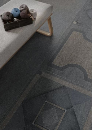 Керамогранит DL571800R Базальто серый обрезной 80*160*11 (2шт\2.56м2), м2