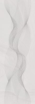 Декор Веро серый светлый глянцевый обрезной 40x120x1 Декор Веро серый светлый глянцевый обрезной 40x120x1