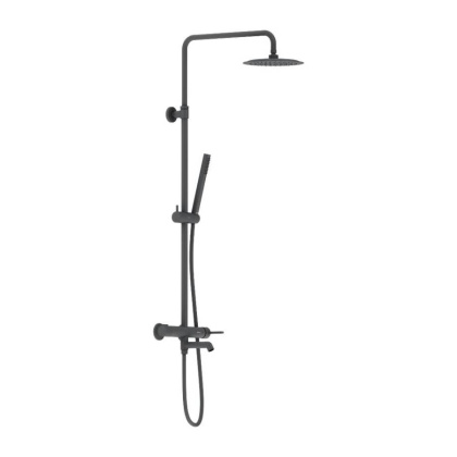 936740300 Scandinavian Pure душевая система с ванно душевым смесителем, чёрный