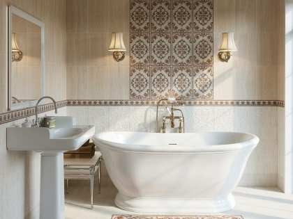 Плинтус FMB008 Пантеон беж светлый 25*15 (уп/13шт), шт