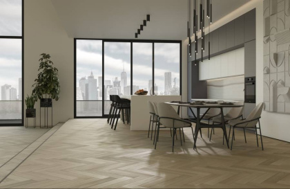 Кварцевый паркет Quartz Parquet Английская Ёлка Дуб Лимба, 33-405 