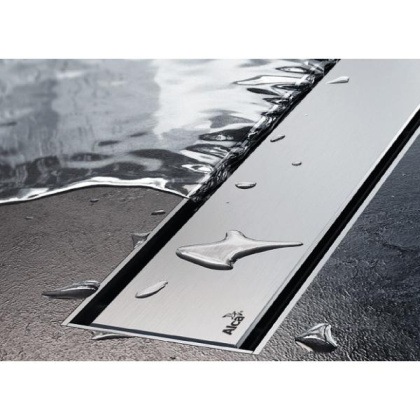 Решетка для водоотводящего желоба, нержавеющая сталь-глянец