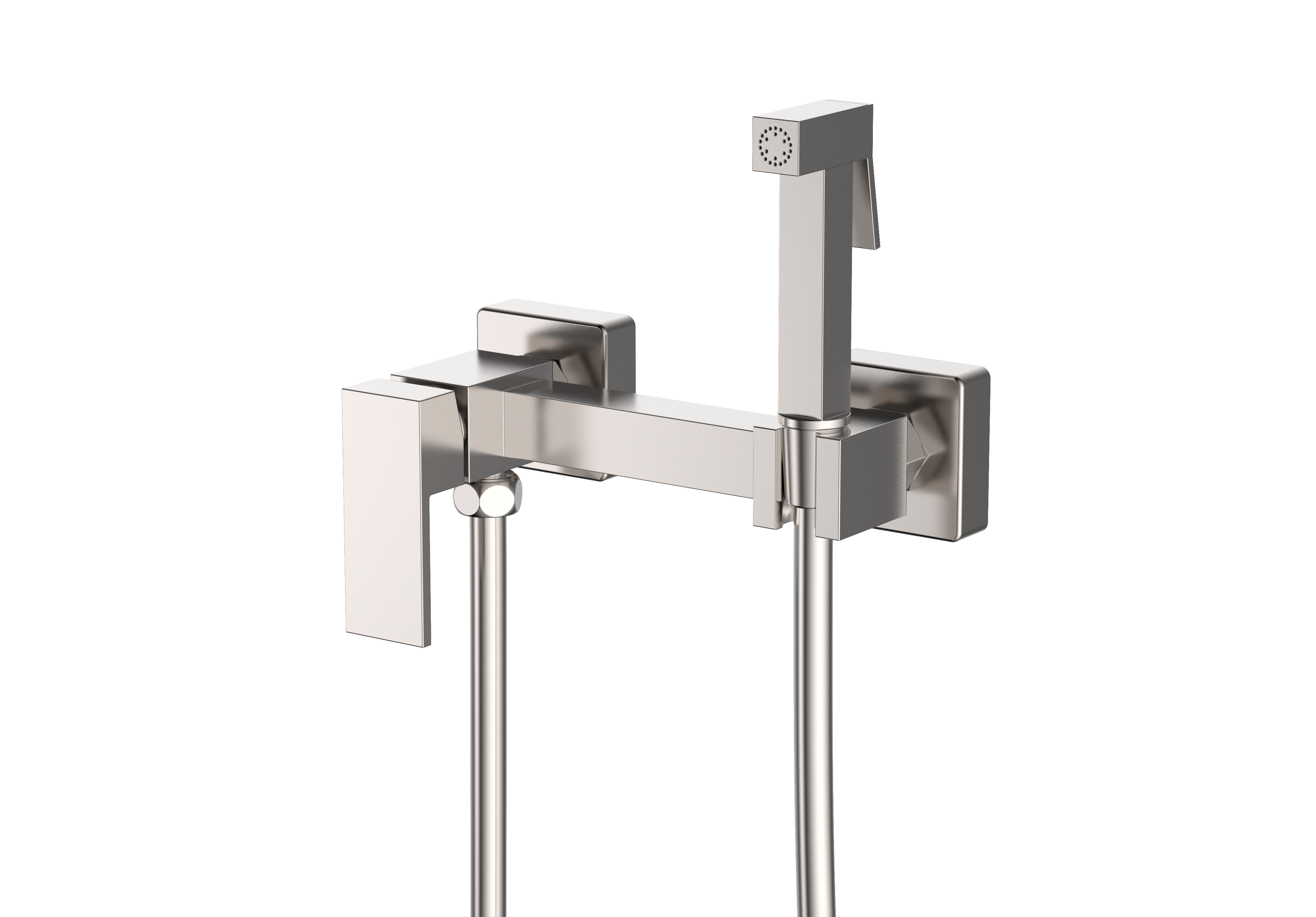 Смеситель Splenka настенный с гигиеническим душем S98.51.05