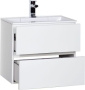 Тумба с раковиной Aquanet Алвита 60 белый