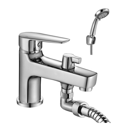 Смеситель Rossinka S35-38 на борт ванны на 1 отверстие