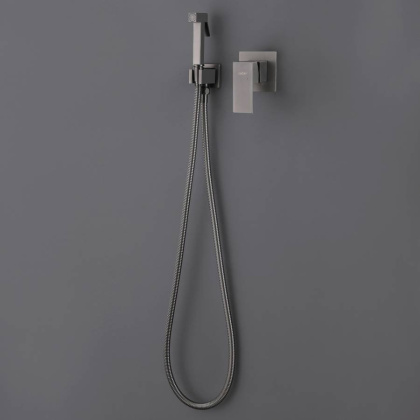 Смеситель ABBER Daheim AF8225NG с гигиеническим душем, никель