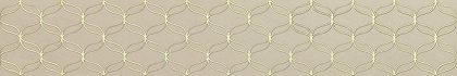 Ethereal Бордюр светло-бежевый K944346 9х60