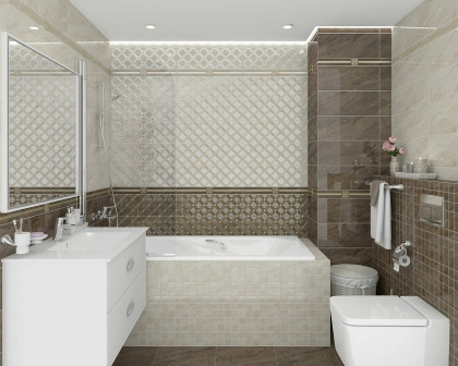 Декор AD\F483\60049 Royal кофейный светлый 20х60,шт