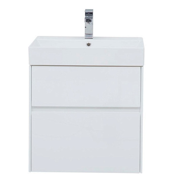 Тумба с раковиной Aquanet Бруклин 70 белый