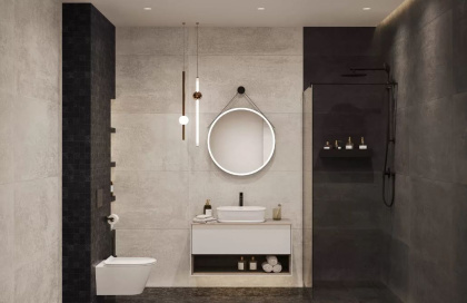 Керамогранит Про Фьюче бежевый светлый обрезной 30x60x0,9