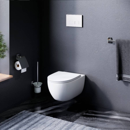 IS47001.111700 Комплект инсталляция с клавишей Pro S белый с подвесным унитазом Awe FlashClean с сид м/лифт IS47001.111700 Комплект инсталляция с клавишей Pro S белый с подвесным унитазом Awe FlashClean с сид м/лифт