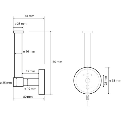 Держатель запасного рулона