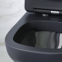C85A1700MBSC X-Joy S Унитаз подвесной FlashClean с сиденьем микролифт, черн мат C85A1700MBSC X-Joy S Унитаз подвесной FlashClean с сиденьем микролифт, черн мат