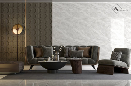 NS Ceramic Керамогранит с Эффектом Камня NSC4081 Grey 40x80 - керамическая плитка и керамогранит