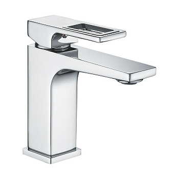 Смеситель для раковины латунь, хром S9001