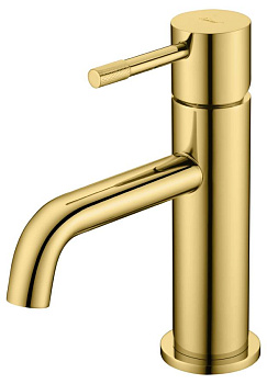 Смеситель для умывальника, Uno. Gold Смеситель для умывальника, Uno. Gold