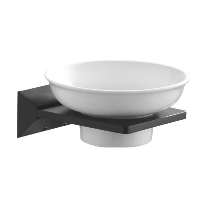 Мыльница керамика, RG1603H Rose, Черный Мыльница керамика, RG1603H Rose, Черный