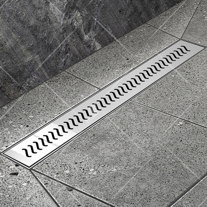 Душевой лоток RGW Shower Drain SDR-02-100-E1 21210210-01 с решеткой Хром