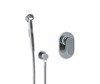 A15356 Встраиваемый комплект для биде со шлангом 100 см Wasserkraft A15356 Встраиваемый комплект для биде со шлангом 100 см Wasserkraft