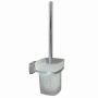 Щетка для унитаза Wern подвесная, 10,7х36,6х14 см, хром и белый, K-2527