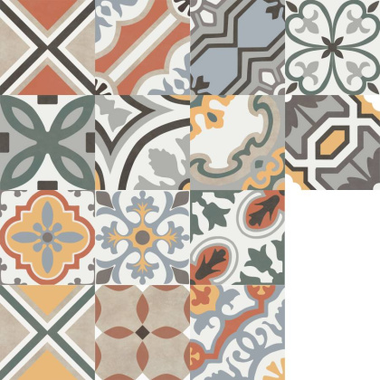 Керамогранит Poly Mix 20х20 Керамогранит Poly Mix 20х20