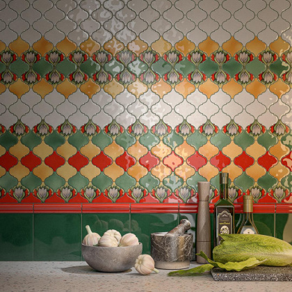 Мозаика 65013 Авейру красный (26см*30см*7мм) (10шт/0,59м2) глянцевый, м2 Мозаика 65013 Авейру красный (26см*30см*7мм) (10шт/0,59м2) глянцевый, м2