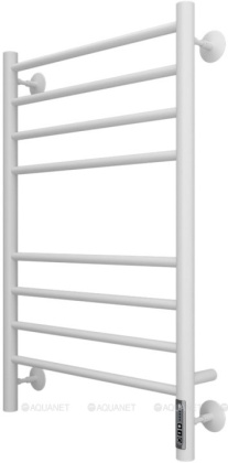 Полотенцесушитель Terminus Аврора П8 500х800 электро КС 9003 матовый  Полотенцесушитель Terminus Аврора П8 500х800 электро КС 9003 матовый