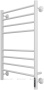Полотенцесушитель Terminus Аврора П8 500х800 электро КС 9003 матовый  Полотенцесушитель Terminus Аврора П8 500х800 электро КС 9003 матовый
