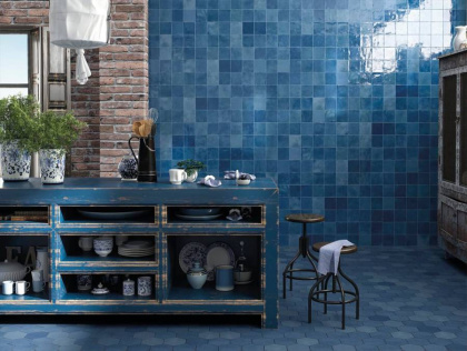 Керамогранит Touareg Blue Mix 13,9х16