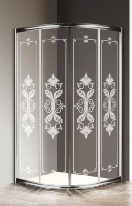 GIUBILEO-R-2-90-SCORREVOLE-CP-Cr Душевой уголок