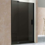 Душевая дверь Extra VDP-1E1112CGB, 1100/1200, черный, стекло тонированное
