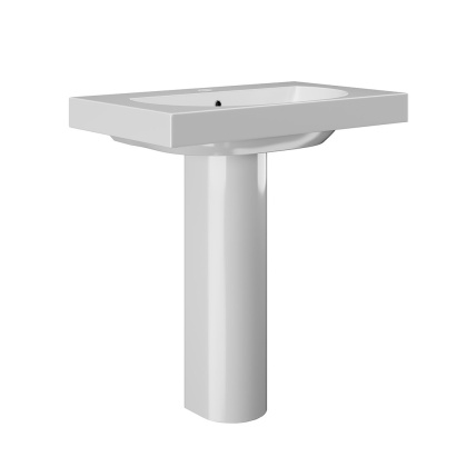 Пьедестал PRO напольный, белый глянцевый