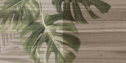 Плитка настенная Organic табачный узор 08-01-17-2454 20х40 (15шт/1,2м2), м2